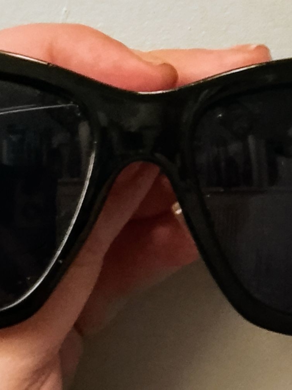 Prada Black Oversized Cat-Eye Women's Sunglasses